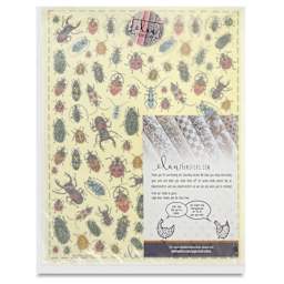 Elan Transfers Overglaze Decal Sheet - Small Beetles - front of packaging