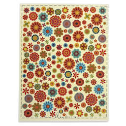 Elan Transfers Overglaze Decal Sheet - Flower Power