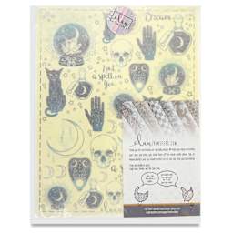 Elan Transfers Overglaze Decal Sheet - I Put A Spell On You - front of packaging