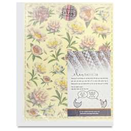 Elan Transfers Overglaze Decal Sheet - Peonies - front of packaging