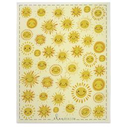 Elan Transfers Overglaze Decal Sheet - Sunshine