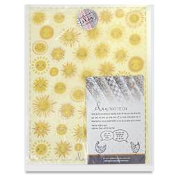 Elan Transfers Overglaze Decal Sheet - Sunshine - front of packaging