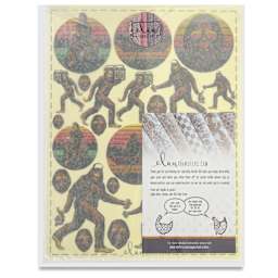 Elan Transfers Overglaze Decal Sheet - Bigfoot - front of packaging