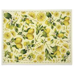 Elan Transfers Overglaze Decal Sheet - Lemons