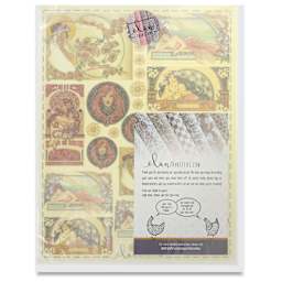 Elan Transfers Overglaze Decal Sheet - Nouveau Women - front of packaging
