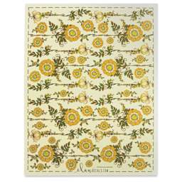 Elan Transfers Overglaze Decal Sheet - Nouveau Flowers
