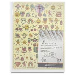 Elan Transfers Overglaze Decal Sheet - Retro Cartoons - front of packaging