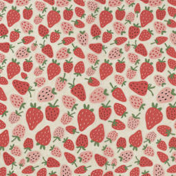 Elan Transfers Underglaze Transfer Sheet - Strawberries, Assorted Colors - close-up
