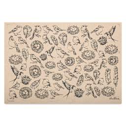 Elan Transfers Underglaze Transfer Sheet - Nests, Assorted Colors