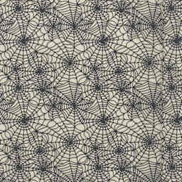 Elan Transfers Underglaze Transfer Sheet - Spider Webs, Black - close-up