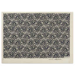 Elan Transfers Underglaze Transfer Sheet - Floral Lace, Black