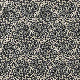 Elan Transfers Underglaze Transfer Sheet - Floral Lace, Black - close-up