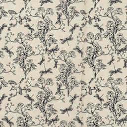 Elan Transfers Underglaze Transfer Sheet - Chinoiserie, Black - close-up