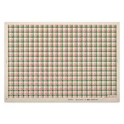 Elan Transfers Underglaze Transfer Sheet - Holiday Plaid, Assorted