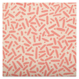 Elan Transfers Underglaze Transfer Sheet - Sprinkles, Pink close up