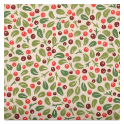 Elan Transfers Underglaze Transfer Sheet - Winter Berries, Assorted Colors close up