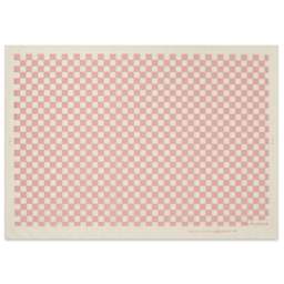 Elan Transfers Underglaze Transfer Sheet - Checkerboard, Pink