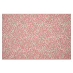 Elan Transfers Underglaze Transfer Sheet - Floral Lace, Pink, close-up