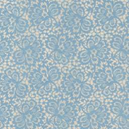 Elan Transfers Underglaze Transfer Sheet - Floral Lace, Turquoise - close-up