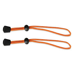 Xiem Clay Bag Ties - Orange, Pkg of 2