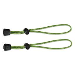 Xiem Clay Bag Ties - Lime Green, Pkg of 2