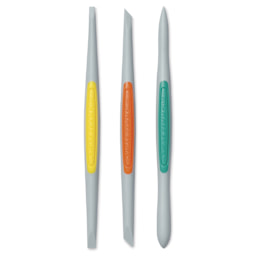 Xiem Clay Finishing Tools - Flex-Firm, Set of 3, Small