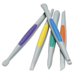 Xiem Clay Finishing Tools - Flex-Firm, Set of 5, Small