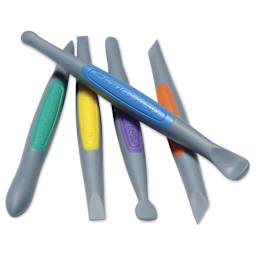 Xiem Clay Finishing Tools - Strong-Firm, Set of 5, Medium
