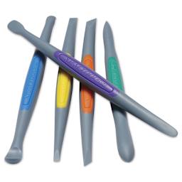 Xiem Clay Finishing Tools - Strong-Firm, Set of 5, Small