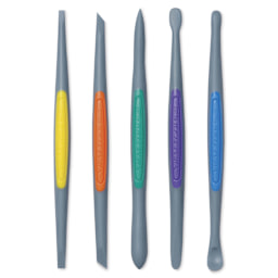 Xiem Clay Finishing Tools - Strong-Firm, Set of 5, Small - contents