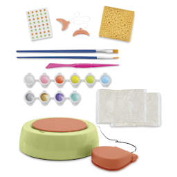 Anker Art Kids Pottery Wheel Sculpting Kit - contents