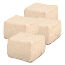 Blick Mid-Fire Stoneware Clay - Soft White, 20 lb, out of packaging