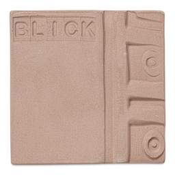 Blick Mid-Fire Stoneware Clay - Light Brown, fired chip
