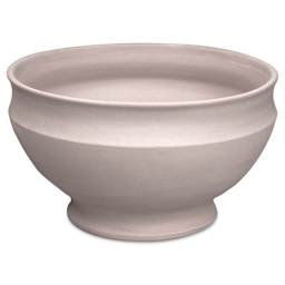 Blick Mid-Fire Stoneware Clay - Light Brown - bisque fired bowl