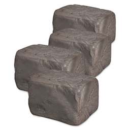 Blick Mid-Fire Stoneware Clay - Dark Brown, 20 lb, out of packaging