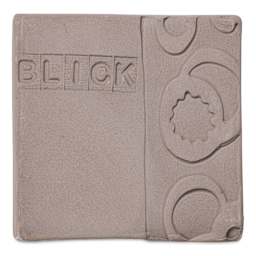 Blick Mid-Fire Stoneware Clay - Dark Brown, fired chip