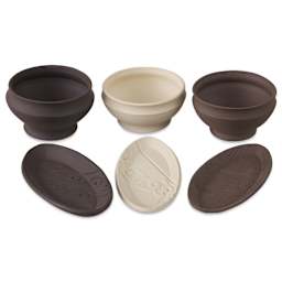 Blick Mid-Fire Stoneware Clay, fired with no glaze