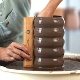 Garrity Tools Wood Profile Rib - Profile 1, in use