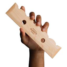 Garrity Tools Wood Profile Rib - Profile 4, in a hand