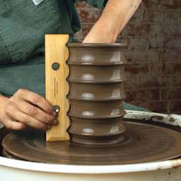 Garrity Tools Wood Profile Rib - Profile 4, in use