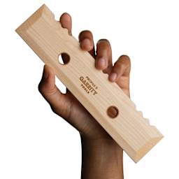Garrity Tools Wood Profile Rib - Profile 5, in a hand