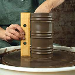 Garrity Tools Wood Profile Rib - Profile 5, in use