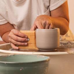 Garrity Tools Wood Unfoot Rib - Unfoot 3, in use 