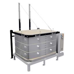 L&L Davinci Rectangular Kiln - T3427-D, Cone 10, 240V-3P, 60.0A, 27" H x 43-1/2" W x 30-1/2" D - with lid closed