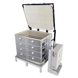 L&L Davinci Rectangular Kiln - T3436-D, Cone 10, 208V-1P, 159.8A, 36" H x 43-1/2" W x 30-1/2" D