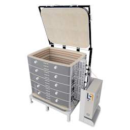 L&L Davinci Rectangular Kiln - T3445-D, Cone 10, 240V-1P, 173.2A, 45" H x 43-1/2" W x 30-1/2" D