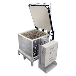 L&L Davinci Square Kiln - X3227-D-208V-1P, Cone 10, 86.7A, 27" H x 30-1/2" W x 30-1/2" D