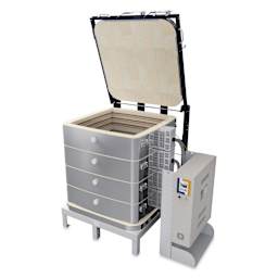 L&L Davinci Square Kiln - X3236-D, Cone 10, 240V-3P, 66.3A, 36" H x 30-1/2" W x 30-1/2" D