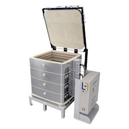 L&L Davinci Square Kiln - X3236-D, Cone 10, 208V-1P, 115.6A, 36" H x 30-1/2" W x 30-1/2" D