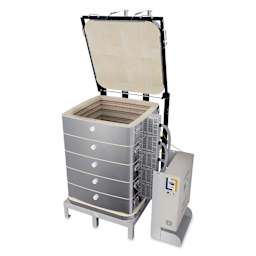 L&L Davinci Square Kiln - X3245-D, Cone 10, 208V-3P, 100.1A, 45" H x 30-1/2" W x 30-1/2" D